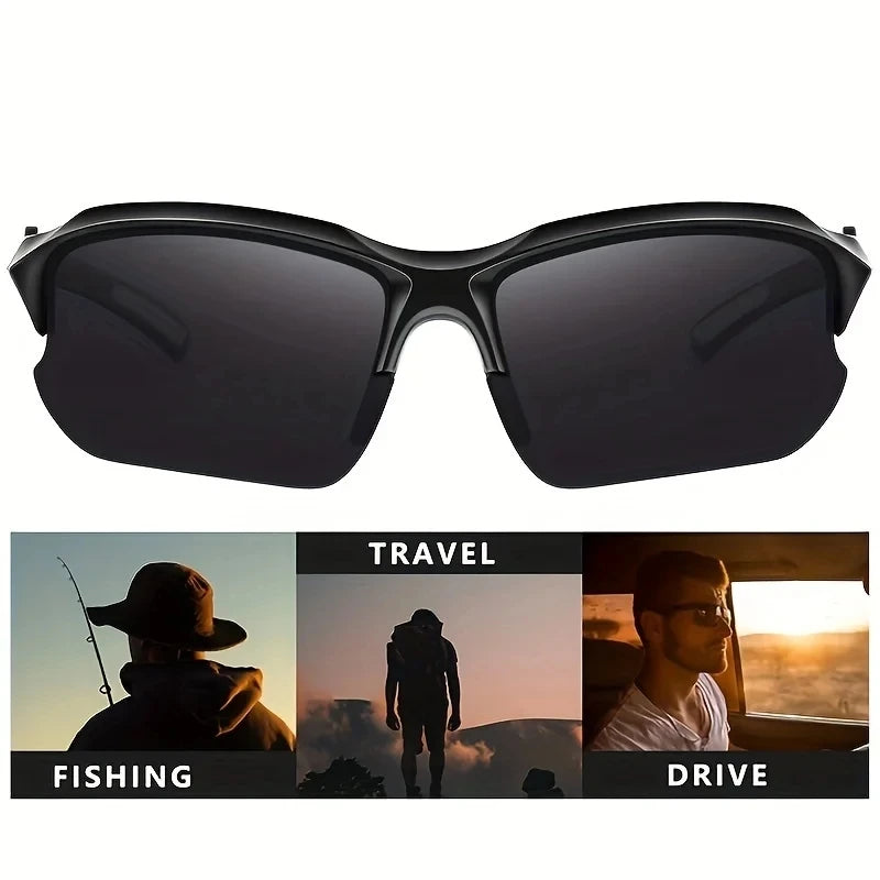 Polarized UV400 Outdoor Sports Sunglasses for Hiking, Fishing & Cycling
