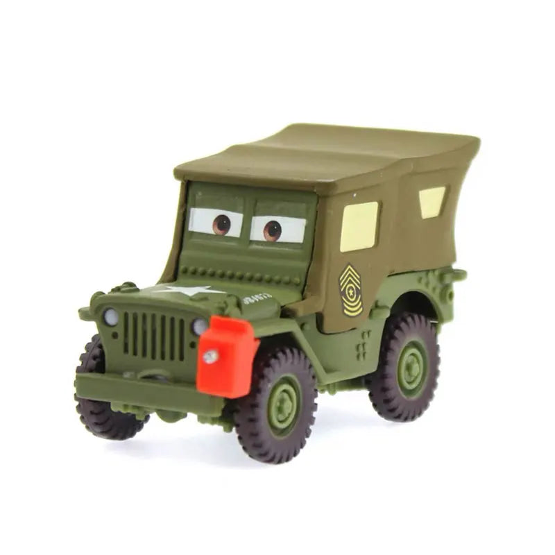 Pixar Cars Scarcity Version Lightning McQueen Curz Ramirez Tex Dinoco Sarge Metal Diecast Vehicle Model Toys Kid Boy Gift