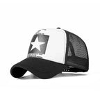 Breathable Mesh Snapback Baseball Cap for Casual Outdoor Style
