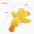 Cute Plush Duck Dog Toy Soft Comfort Cuddle Interactive Pet Toy
