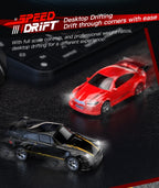 KF20 1:64 Mini 4WD RC Drift Racing Car with Full Proportional Control