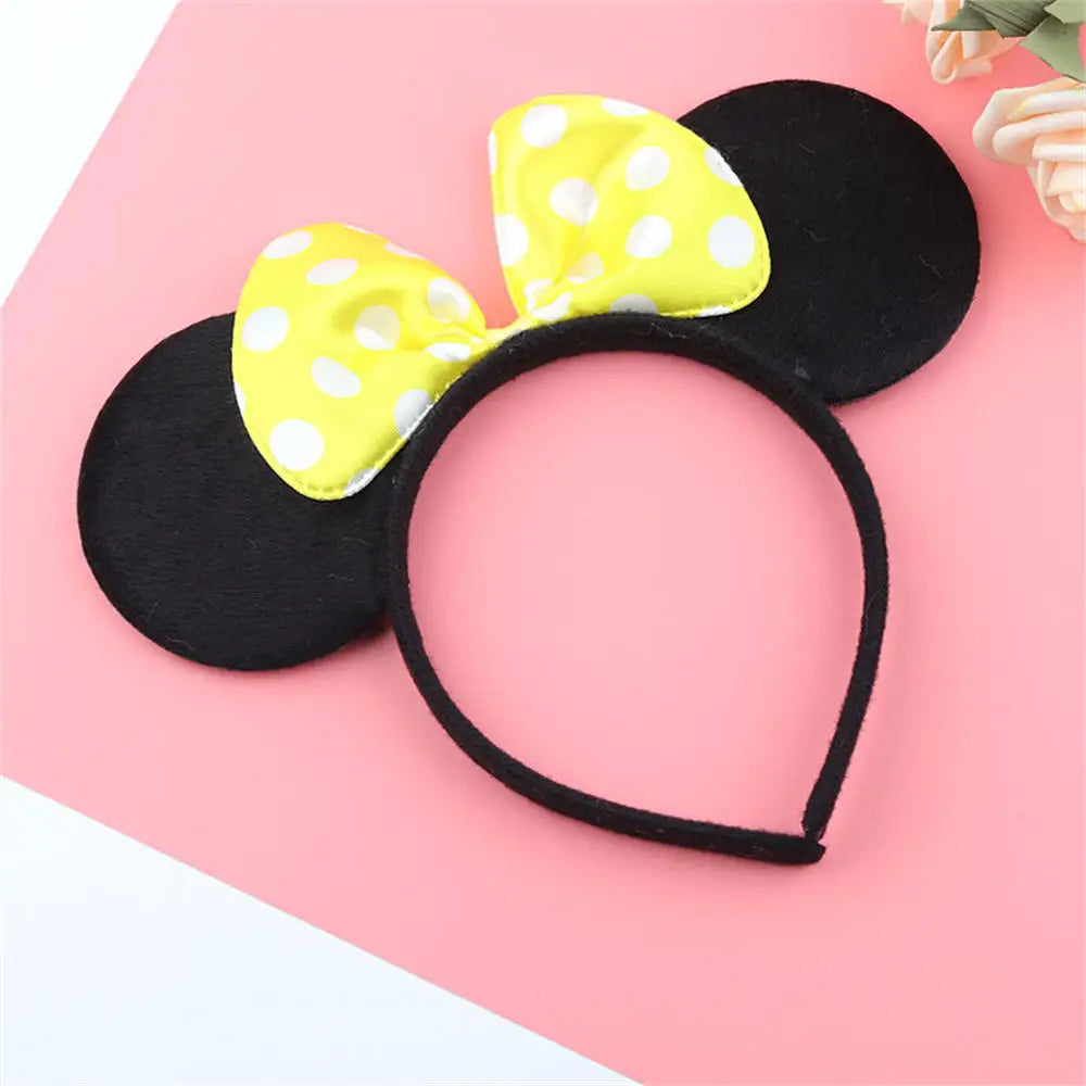Mouse Ears Sequin Bow Headband for Kids & Moms