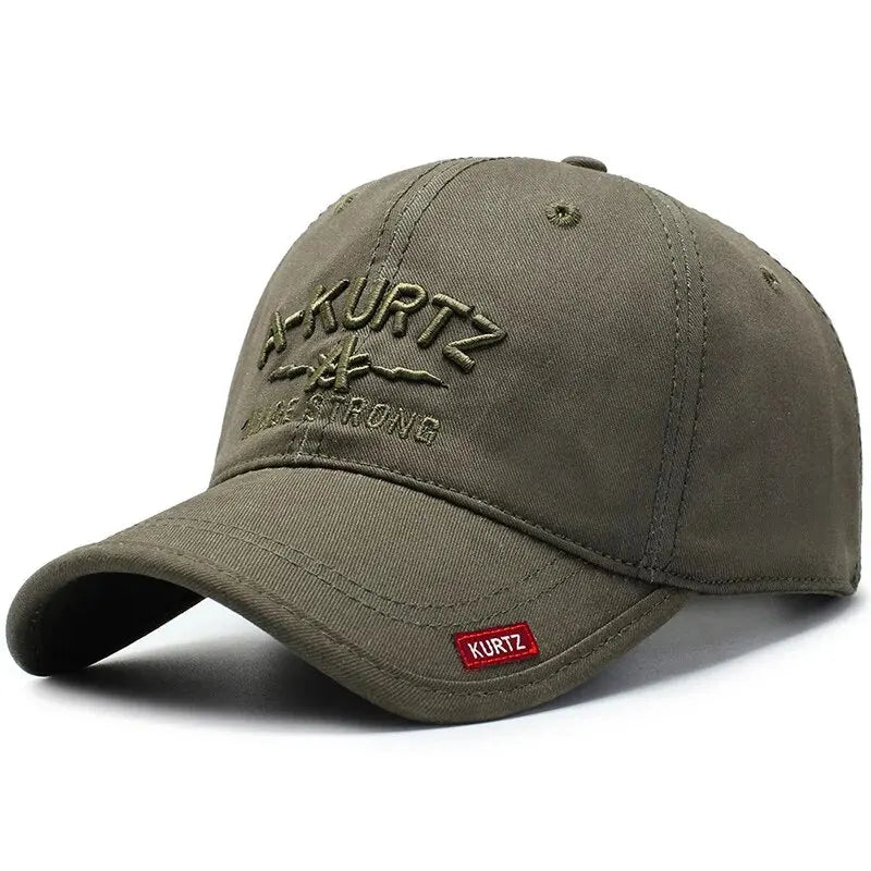Korean Style Embroidery Baseball Cap for Outdoor Sun Protection