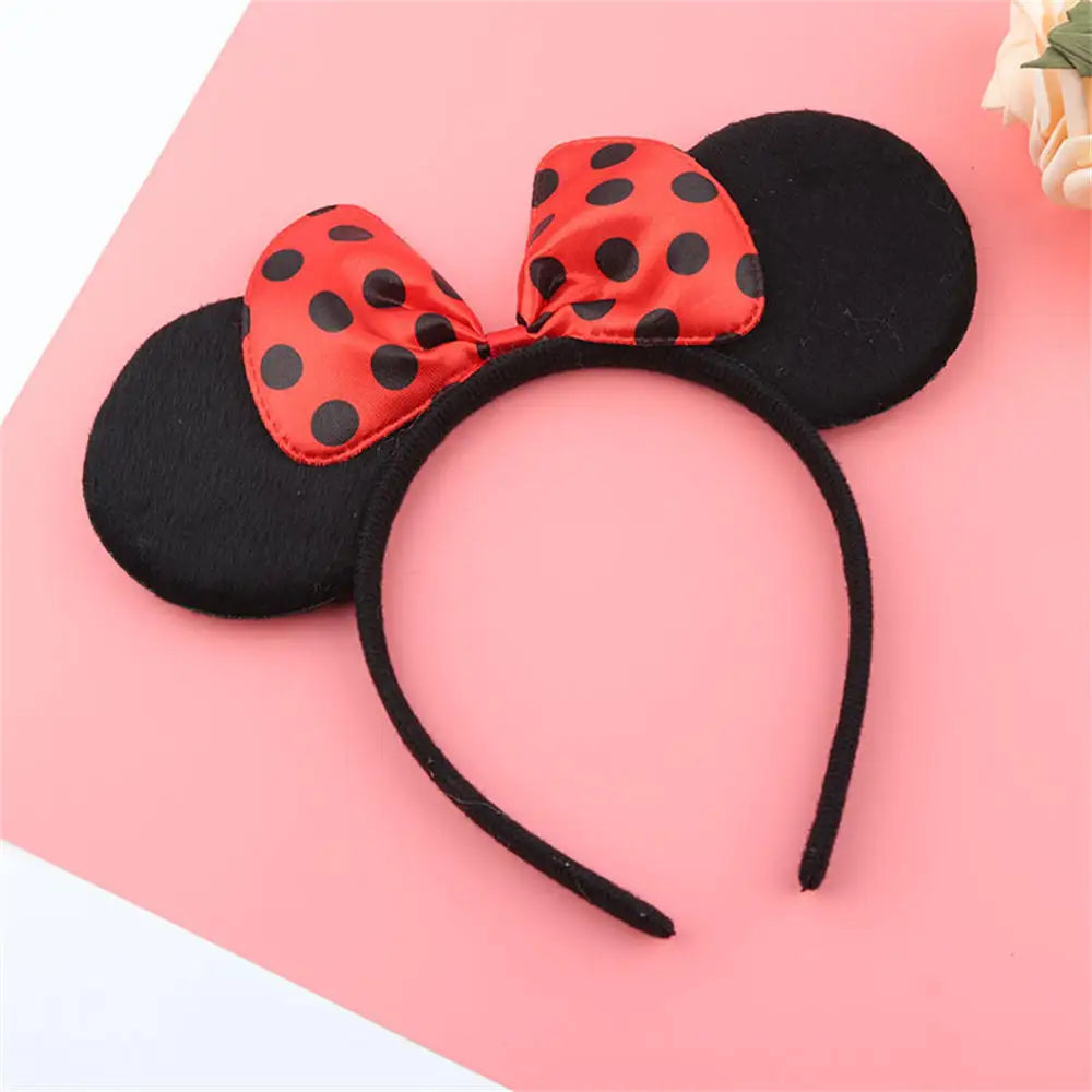 Mouse Ears Sequin Bow Headband for Kids & Moms