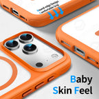 Magnetic Frosted For Magsafe Shockproof Case For iPhone 18 17 16 Pro 15 14 13 Max Translucent Wireless Charge Anti-fall Cover