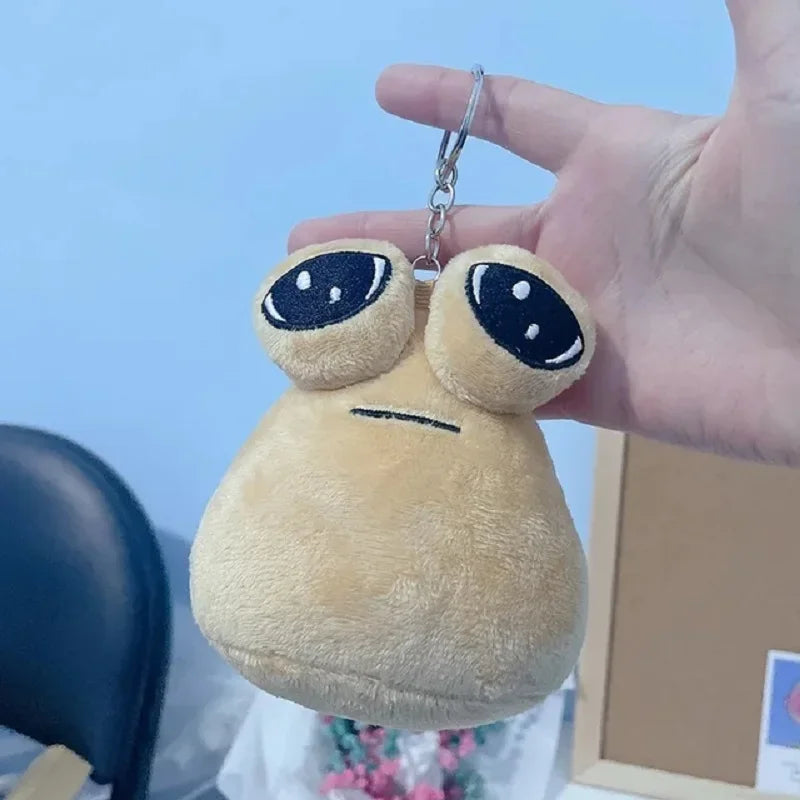 My Pet Alien Pou Plush Keychain 10cm Cute Cartoon Bag Charm