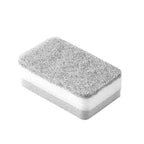 5/30PCS Home Double-sided Sponge Wipe Gray Dirt-resistant Scouring Pad Kitchen Stain Sponge Wipe Professional Cleaning Supplies
