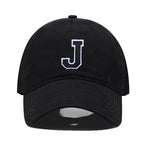 Initial Letter Embroidery Baseball Cap for Casual Sport Style