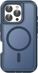 Luxury Ott Magnetic Armor Cases For iPhone 18 17 16 15 14 Plus 13 12 11 Pro Max Box Shockproof Charging Heavy Duty Protect Cover