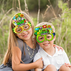 Plants vs Zombies Paper Party Glasses – Funny Photo Booth Props Set