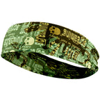 Gothic Skull Sports Sweatband Headband for Men & Women