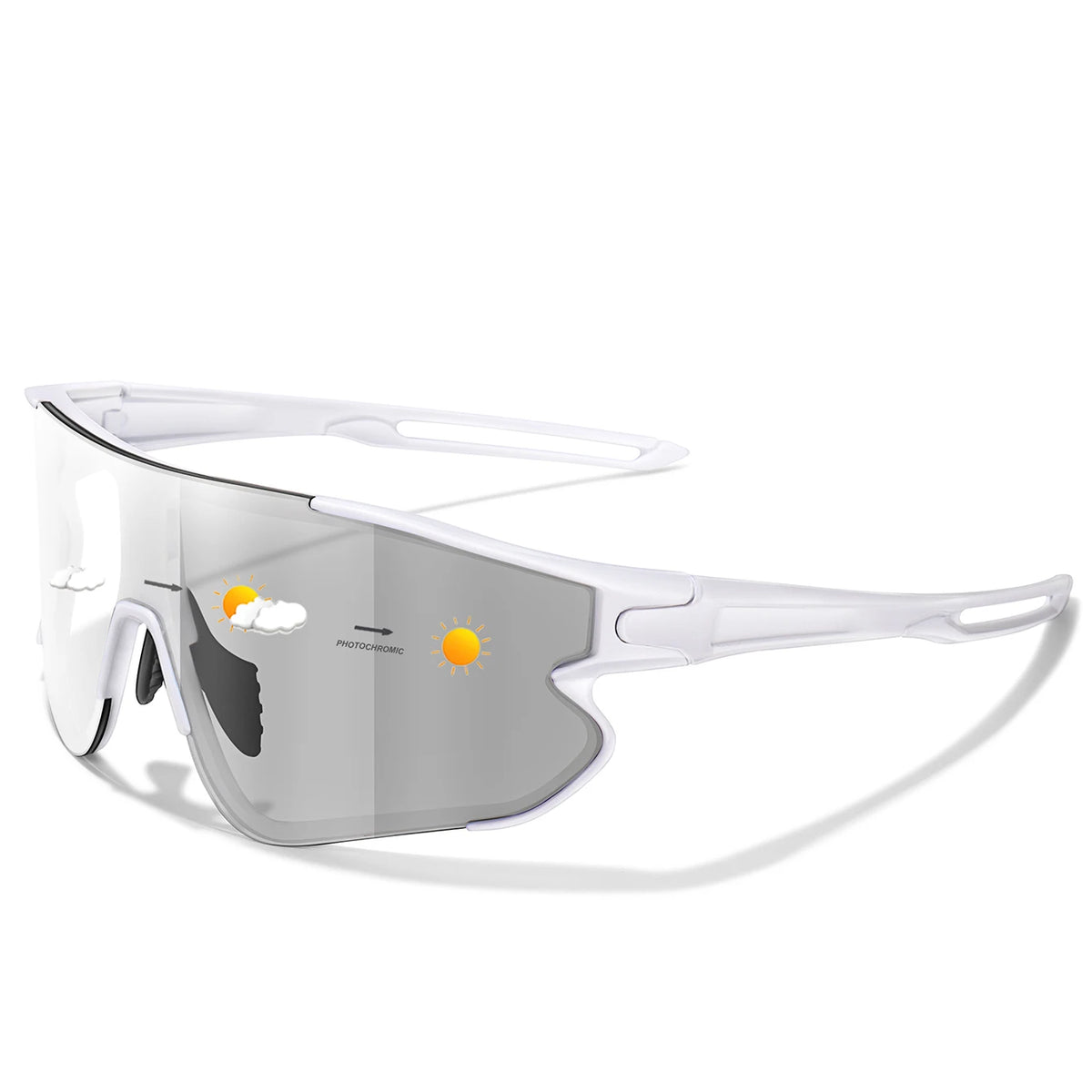 Photochromic UV400 Motorcycle Sports Sunglasses for Men & Women