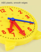 Montessori Learning Clock Educational Puzzle Toy for Preschool Kids