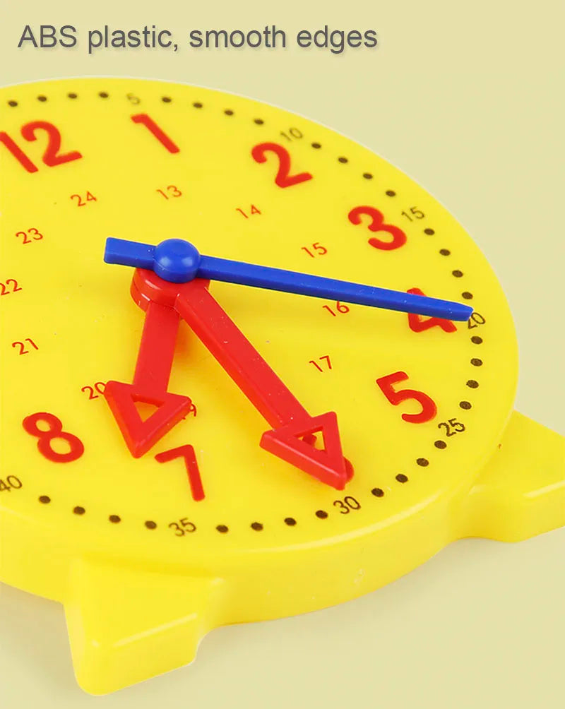 Montessori Learning Clock Educational Puzzle Toy for Preschool Kids