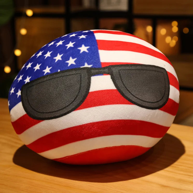 Countryball Plush Pendant Toy