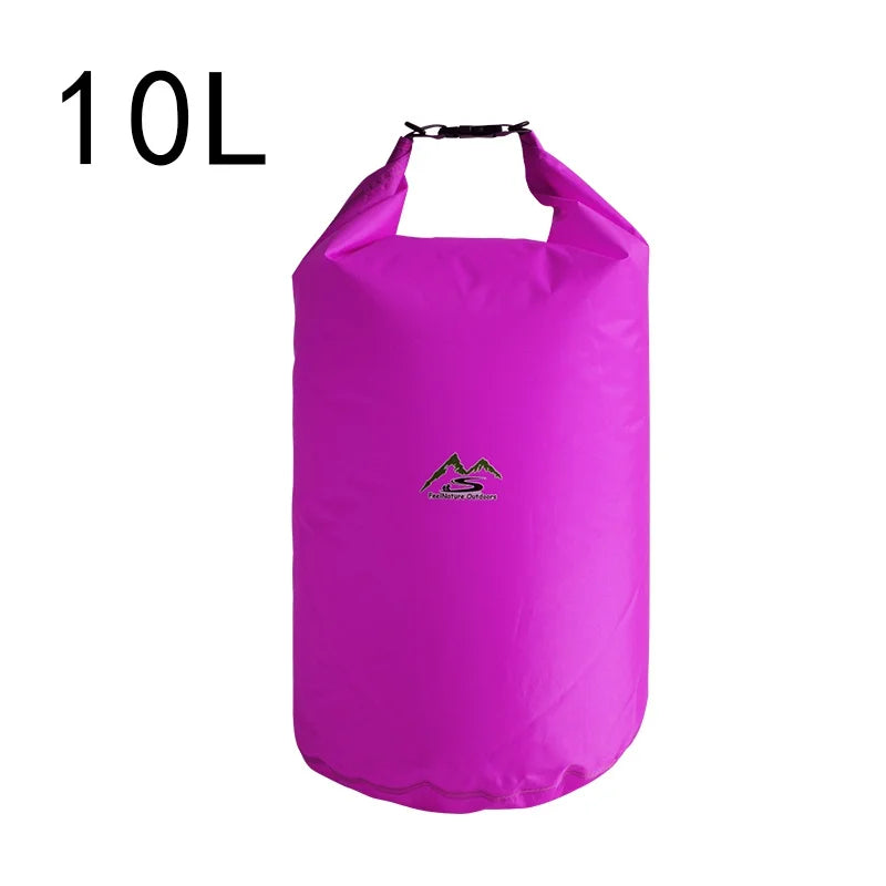 Waterproof Dry Bag Large Capacity Roll Top Storage for Camping Hiking & Water Sports