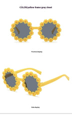 Kids Daisy Flower UV400 Sunglasses for Boys & Girls