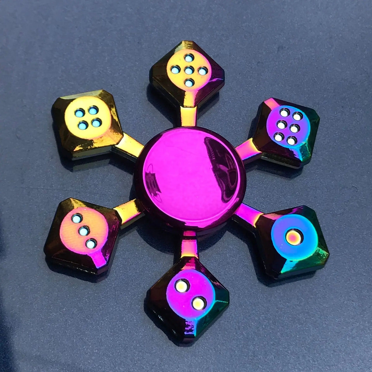 Rainbow Metal R188 Fidget Spinner