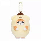 Kawaii Mofusand Sanrio Plush Keychain Anime Bag Charm