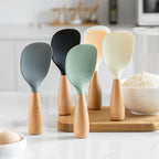 Food Grade Silicone Rice Spoon – Heat Resistant Non-Stick Cooking Utensil