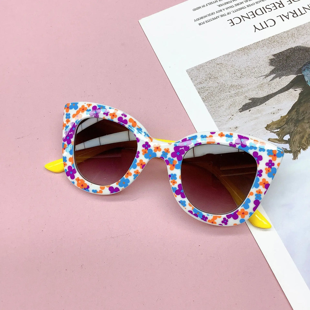 Flower Kids UV400 Travel Sunglasses for Boys & Girls