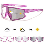 Photochromic UV400 Motorcycle Sports Sunglasses for Men & Women