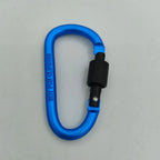 Tactical Aluminum Carabiner Keychain Set for Outdoor Everyday Carry