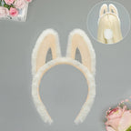 Cute Plush Deer Antler Headband for Women