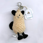 Cute Animal Plush Keychain Soft Bag Charm Collection