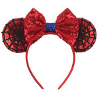 Sequin Mouse Ears Bow Headband for Women & Girls