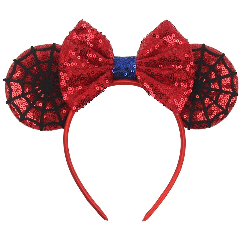 Sequin Mouse Ears Bow Headband for Women & Girls
