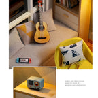 Wooden Miniature Doll House DIY 3D Puzzle Building Kit