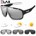 ELAX Polarized Photochromic UV400 Cycling Sunglasses for Men & Women