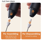 Wireless Electric Milk Frother Type-C Rechargeable Handheld Coffee Whisk Mixer