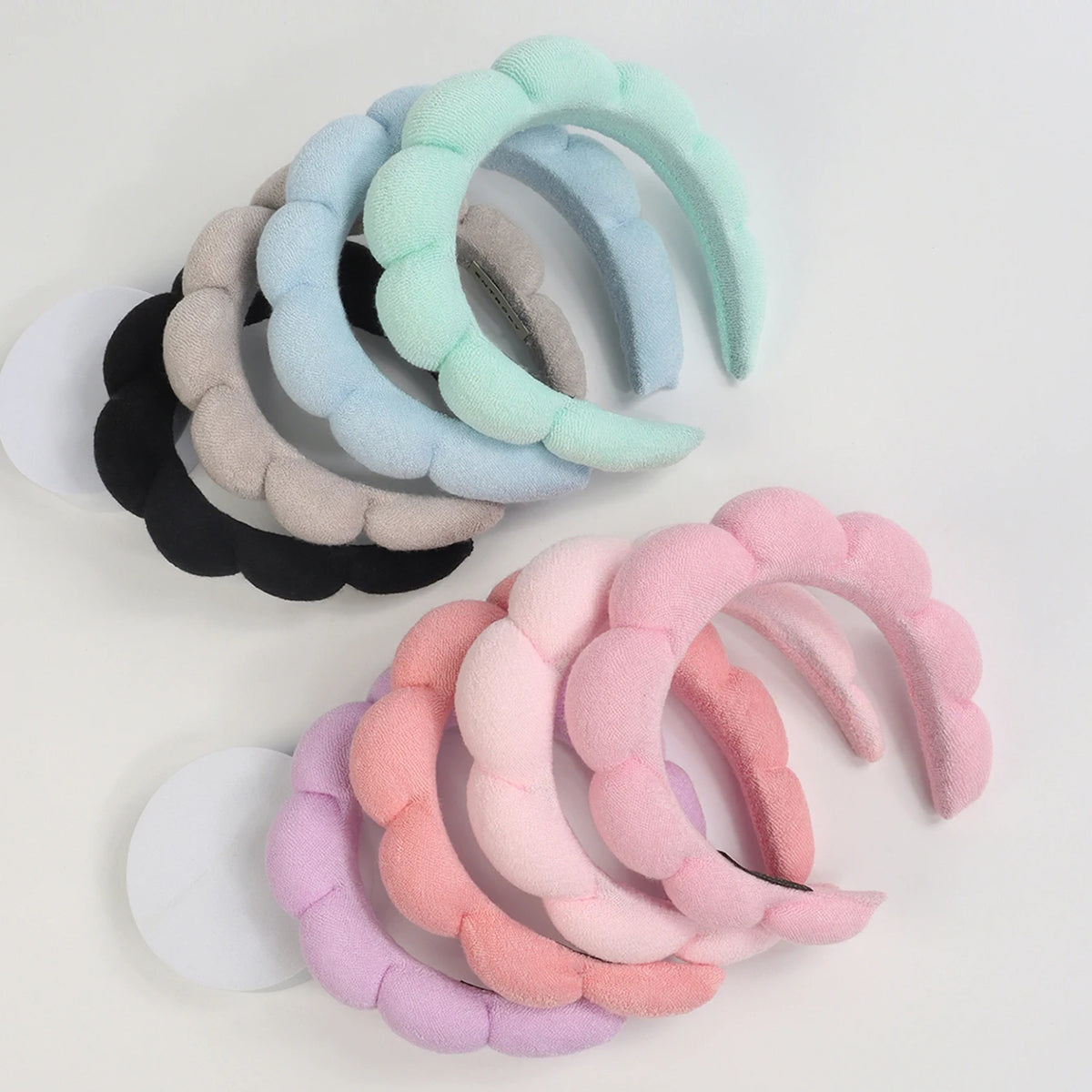Microfiber Spa Headband & Face Wash Wristband Set