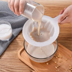 Ultra Fine Nylon Mesh Strainer Spoon for Coffee Tea and Juice Filter