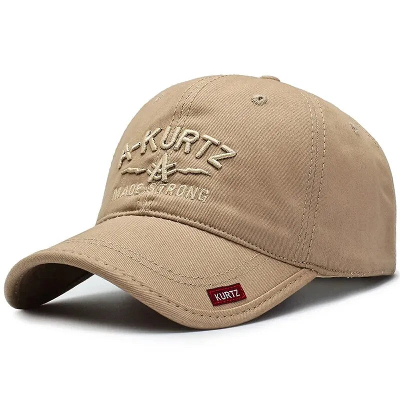 Korean Style Embroidery Baseball Cap for Outdoor Sun Protection