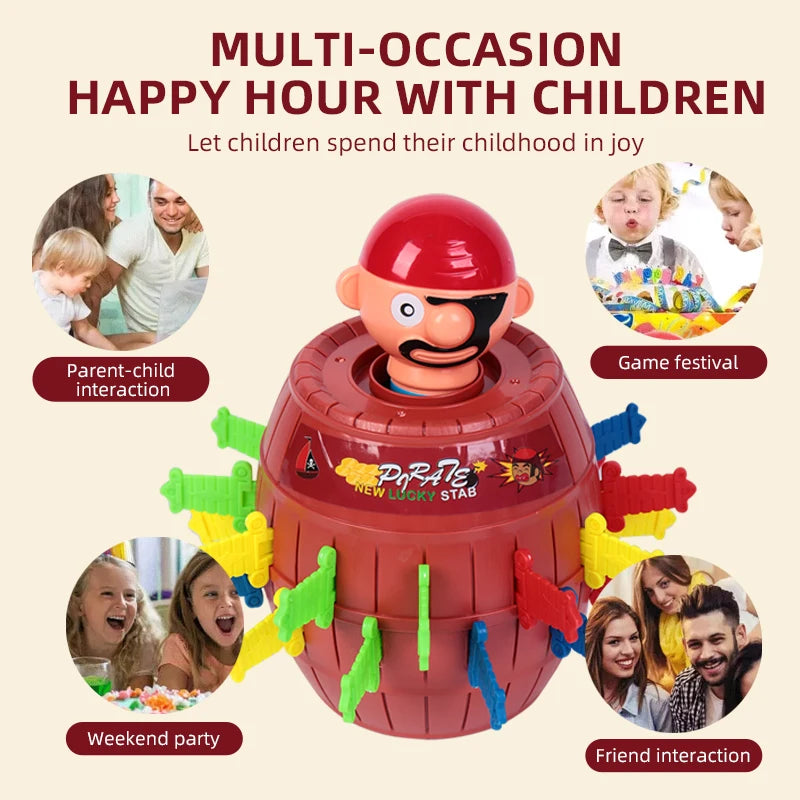 Pirate Bucket Shark Attack Finger Bite Interactive Family Party Game