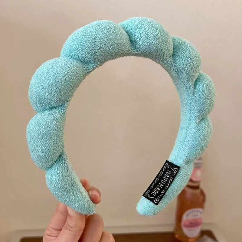 Fashion Sponge Spa Headband for Face Washing & Skincare
