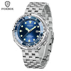 2026 LIGE Fashion Mens Watches Foxbox Top Brand Luxury 5ATM Sports Waterproof Watch for Men Quartz Date Clock Luminous Watch+Box