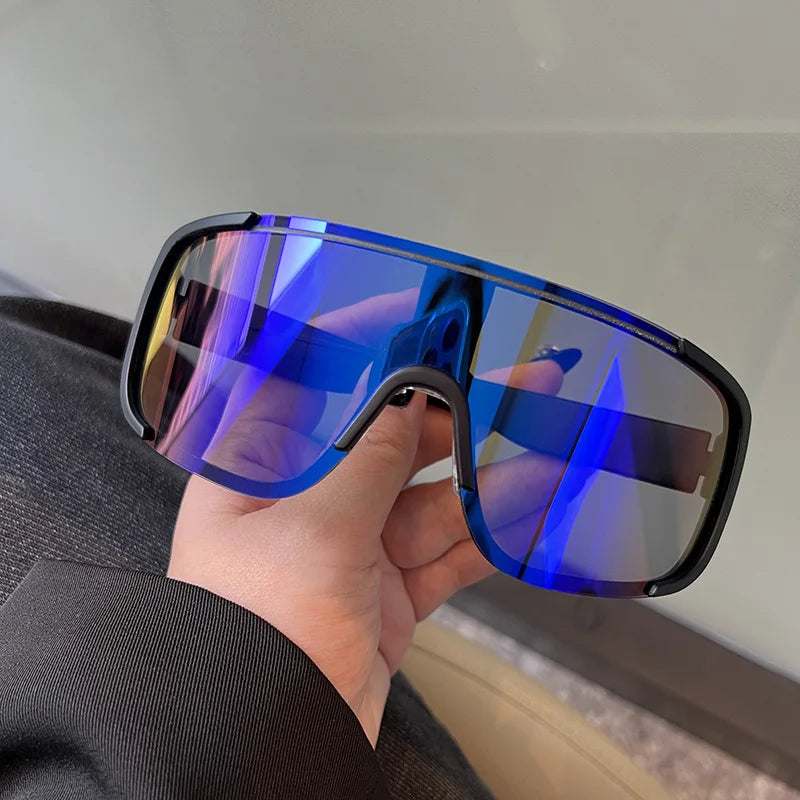Y2K Reflective UV400 Cycling Sunglasses for Men & Women