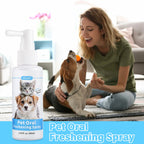 Pet Oral Hygiene Spray 60ml Dogs Cats Teeth Clean Freshens Breat  Removes Bad Breath Prevents Calculus Oral Care Water Additive
