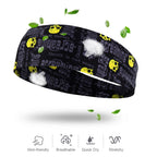 Gothic Skull Sports Sweatband Headband for Men & Women