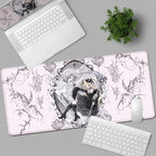 New Misa Amane Light Yagami Desk Mat Death Note Anime Mousepad Computer Gamers Lock Edge Mouse Pad Gaming E-sports Keyboard Pads