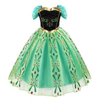 Girls Princess Costume Dress – Disney Inspired Cinderella, Snow White & Rapunzel