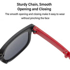 Square Foldable Kids UV400 Sunglasses for Boys & Girls