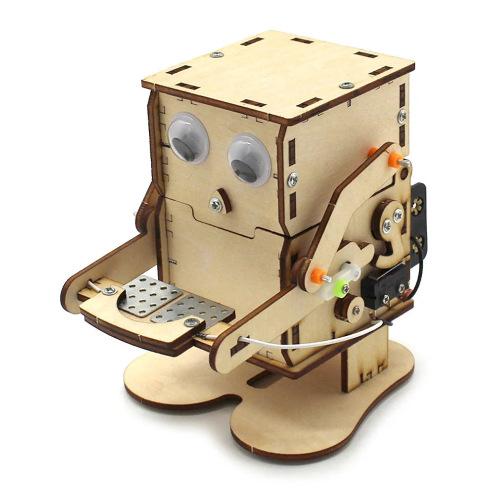 DIY STEM Science 3D Wooden Car & Boat Assembly Kit for Kids
