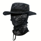 Camouflage Boonie Outdoor Hunting Hat with Wide Brim Protection