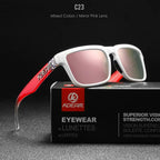 KDEAM Square Polarized Sunglasses UV400 for Men & Women