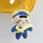 Thailand GMMTV CP Plush Keychain Cartoon Cute Filling PP Cotton Pendant JAIDEE BABII WIN ForceBook AouBoom Fans Birthday Gift